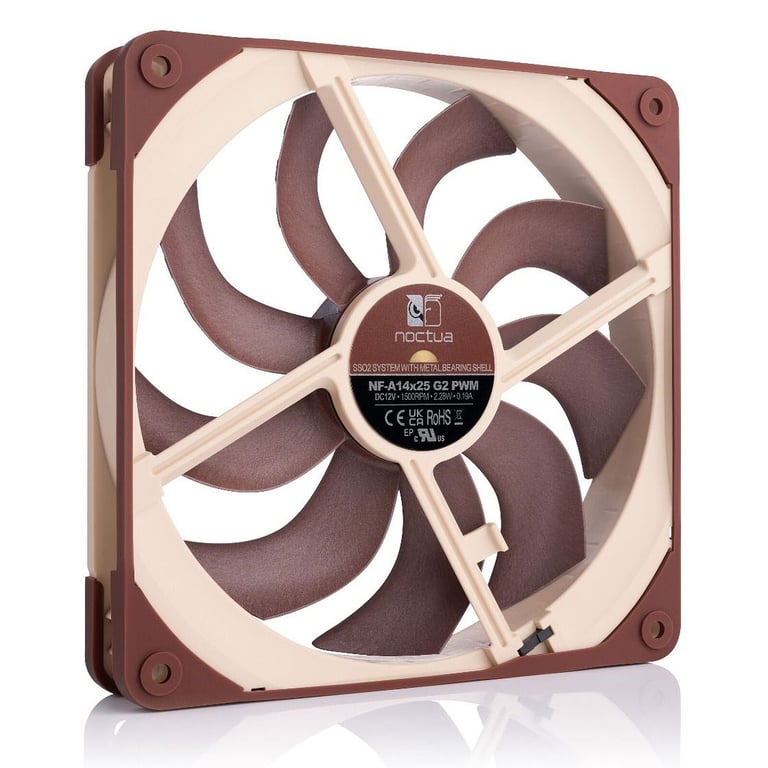 Noctua NF A14X25 G2 PWM - vue 3