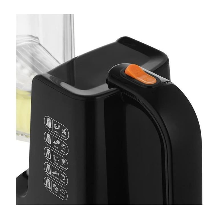 Râpe Électrique Sencor SSG 4301BK – 5 Accessoires, Puissance 150 W - vue 5