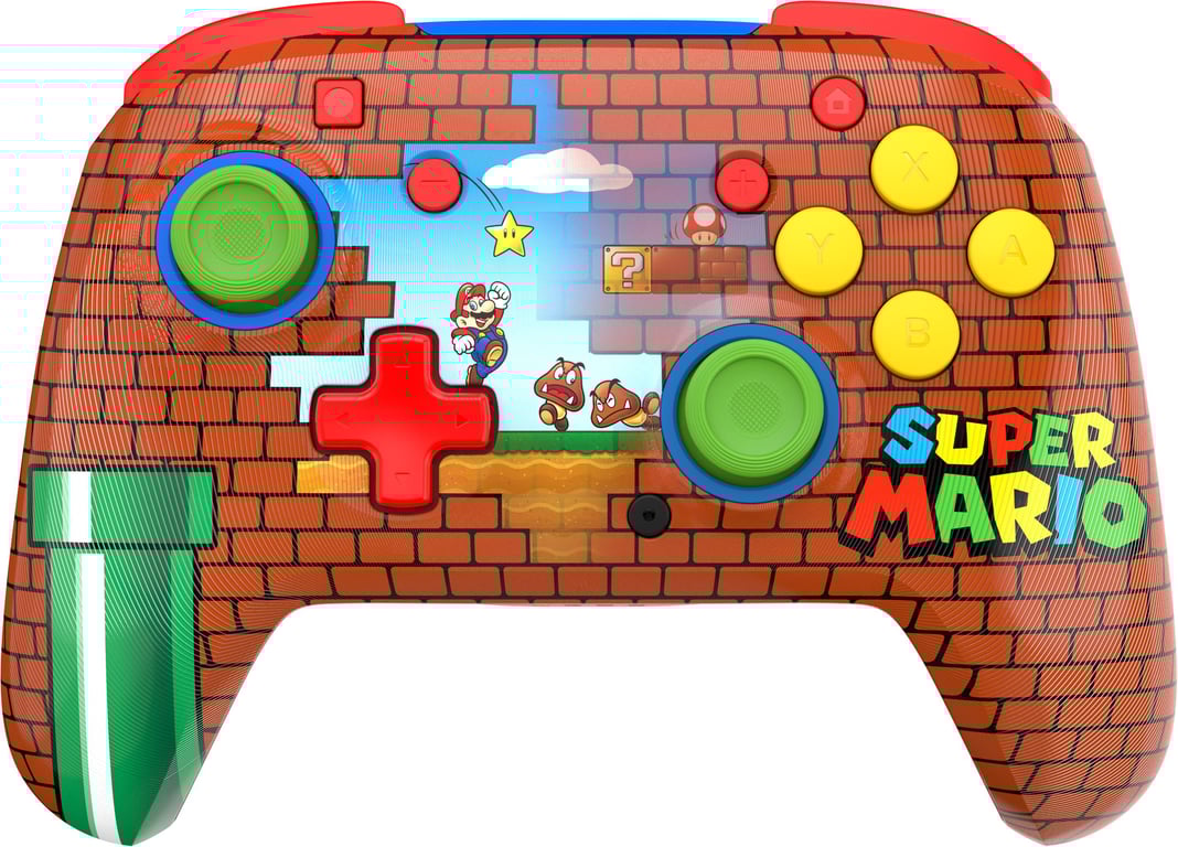 Manette de jeu - Nintendo Switch - Rematch Mario Bricks - Sans fil - Rouge - - Neuf
