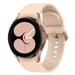 Galaxy Watch4 40mm - Super AMOLED - Bluetooth + 4G - Bracelet sport Or Rose