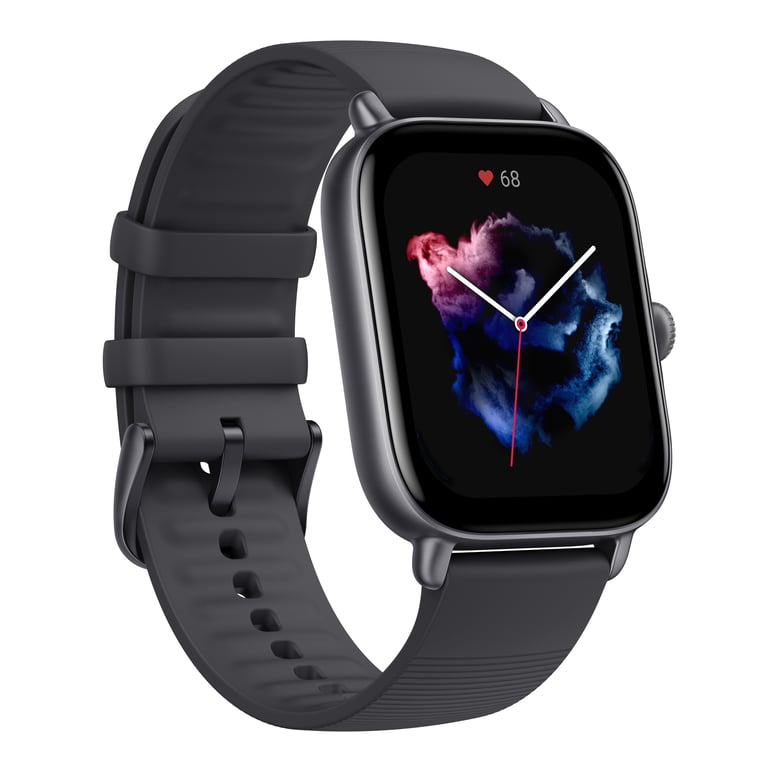 Amazfit GTS 3 4 45 cm 1.75 AMOLED 42 mm Numérique 390 x 450 pixels Écran tactile GPS satellite - vue 4