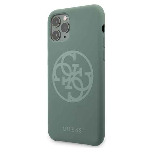 Funda Guess para iPhone 11 Pro Silicona 4G Tono Sobre Tono