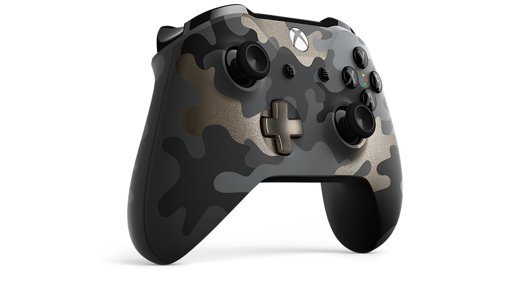 Microsoft Xbox Wireless Night Ops Camo Special Edition Bluetooth Manette de jeu AnalogiqueNumérique PC Xbox One Xbox One Xbox One X - vue 2