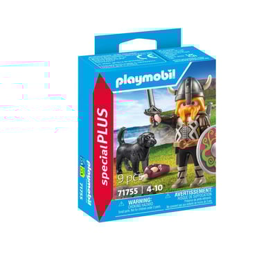 Playmobil 71755 Vikingo Con Perro Guardian