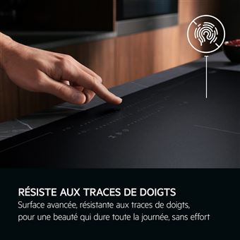 AEG Plaque induction TI84IB30FZ SAPHIRMATT Noir - vue 3