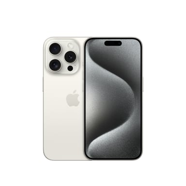 iPhone 15 Pro (5G) 128 GB, Blanco Titanio