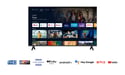 TCL S54 40S5400A TV 101,6 cm (40'') Full HD Smart TV Wifi Argent