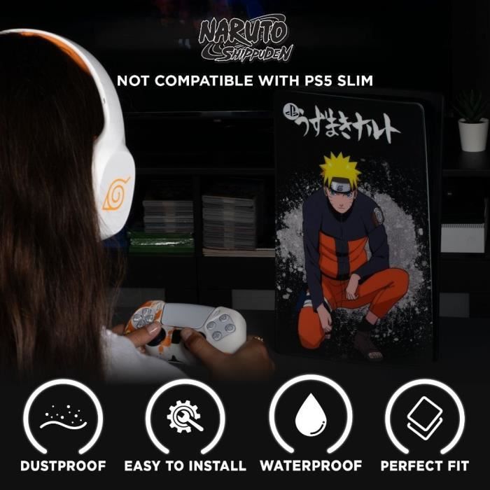 Couverture Silicone Naruto PS5 Antichocs Facile à installer - vue 2