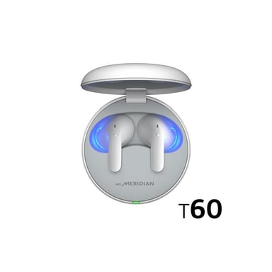 Écouteurs Bluetooth TrueWireless LG T60QW avec Réduction Active de Bruit et 24h d'Autonomie