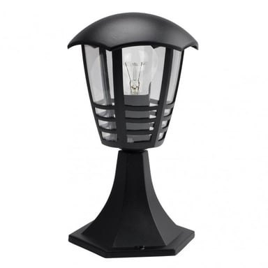 Abrila Alnilan Sobremuro Exterior Clásico 1×E27 IP44, Negro, 30X16X16