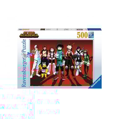 Puzzle Ravensburger 500 piezas - My Hero Academia: Izuku Midoriya en acción