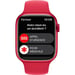 Watch Series 8 OLED 45 mm - Boîtier en Aluminium Rouge - GPS + Cellular - Bracelet Sport - Rouge