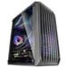 Mars Gaming MC-S2, Caja PC Compacta Gaming Micro-ATX, 2 Ventiladores FRGB Raibow con Rejilla Frontal, Ventana Lateral Completa, Negro