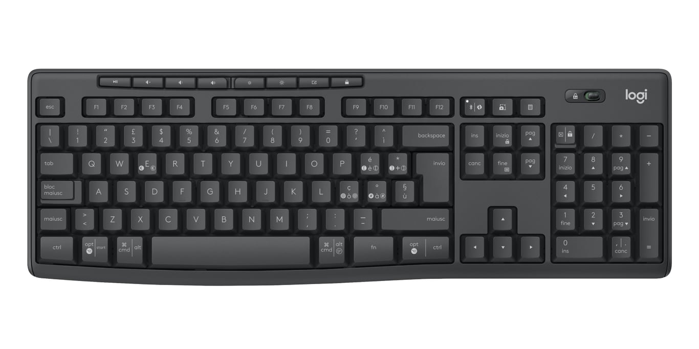 Logitech MK370 Combo for Business clavier incluse Bureau RF sans fil + Bluetooth QWERTY Italien Neuf - vue 3