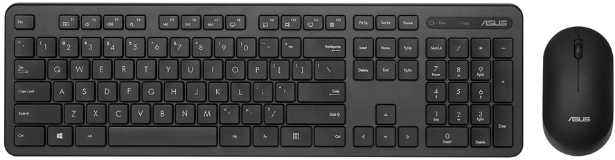 Asus Clavier et souris noirs CW100