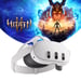 Cuffie per la realtà virtuale Meta Quest 3 128 GB, bianco