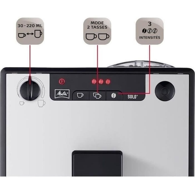 Machine à Café broyeur à Grain MELITTA Solo Pure - vue 10