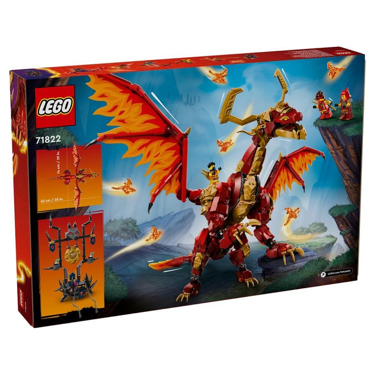 LEGO® NINJAGO® 71822 : Dragon Source du Mouvement Épique - Neuf