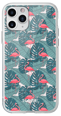 Coque hybride Flamant rose tropical pour Apple iPhone 11 Pro