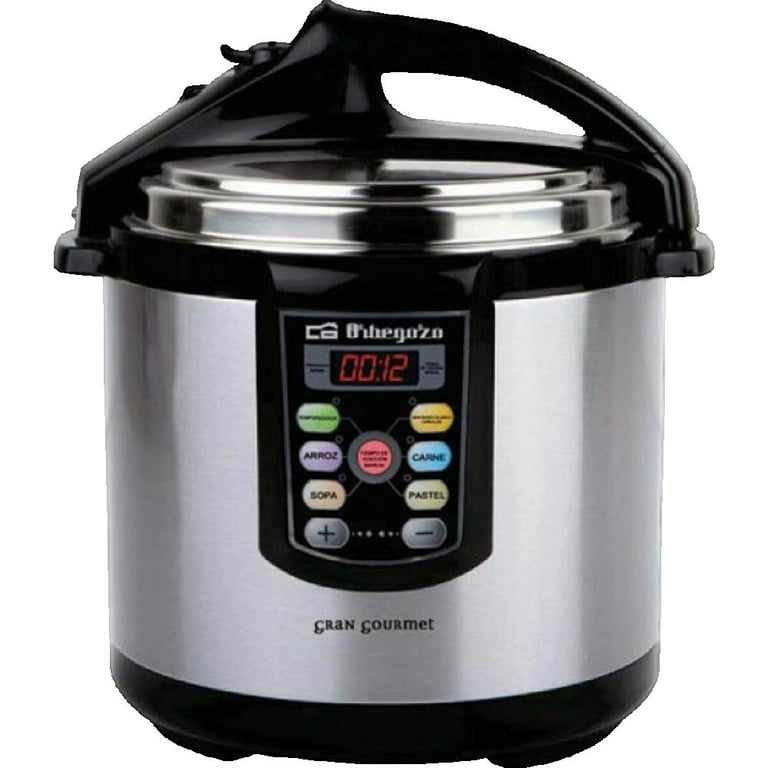 Autocuiseur Électrique Orbegozo HPE-6075 – 6L, 1000W, Acier Inoxydable - vue 3