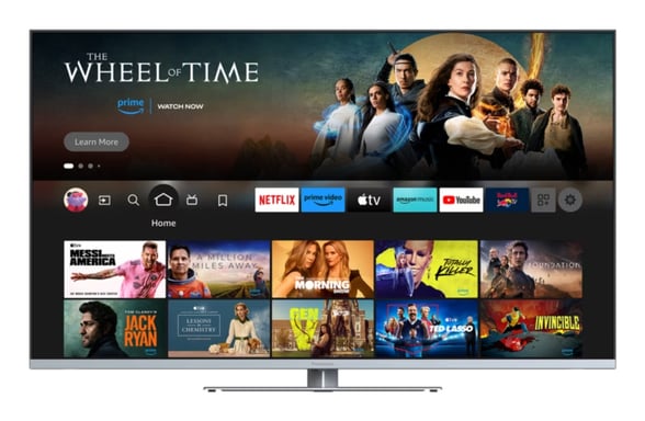 Panasonic TV-65W93AE6 Televisor 165,1 cm (65'') 4K Ultra HD Smart TV Wifi Negro, Plata