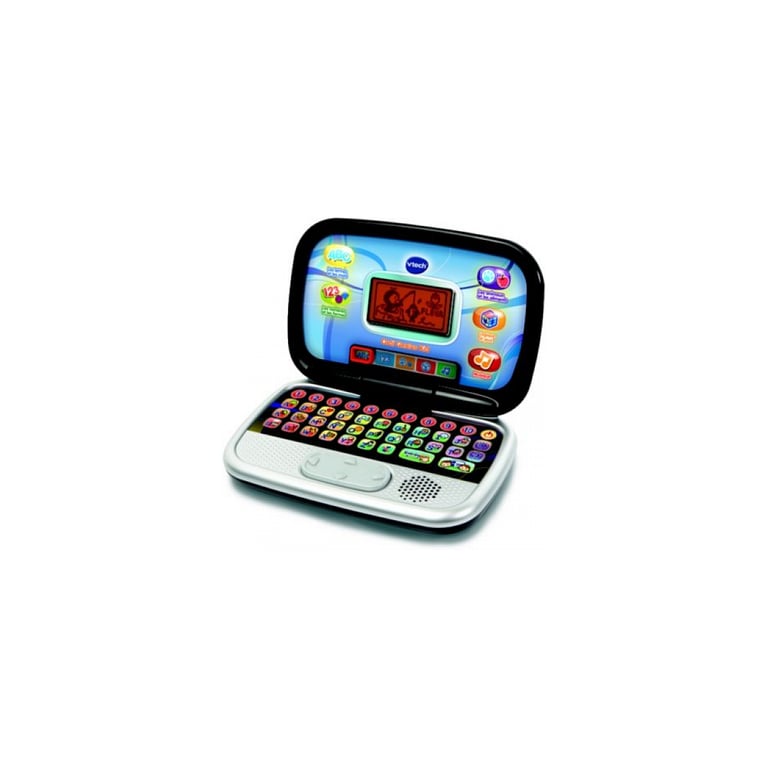 Ordi Genius Kid Noir - Ordinateur Éducatif pour Enfants de 3 à 7 Ans - Neuf