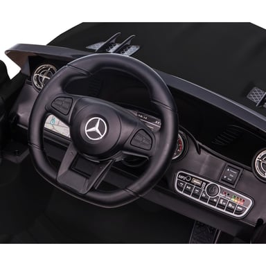 Mercedes-Benz SL65 AMG Black Auto elettrica per bambini