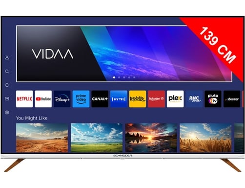 TV 55/58 POUCES SCHNEIDER GMS55F1