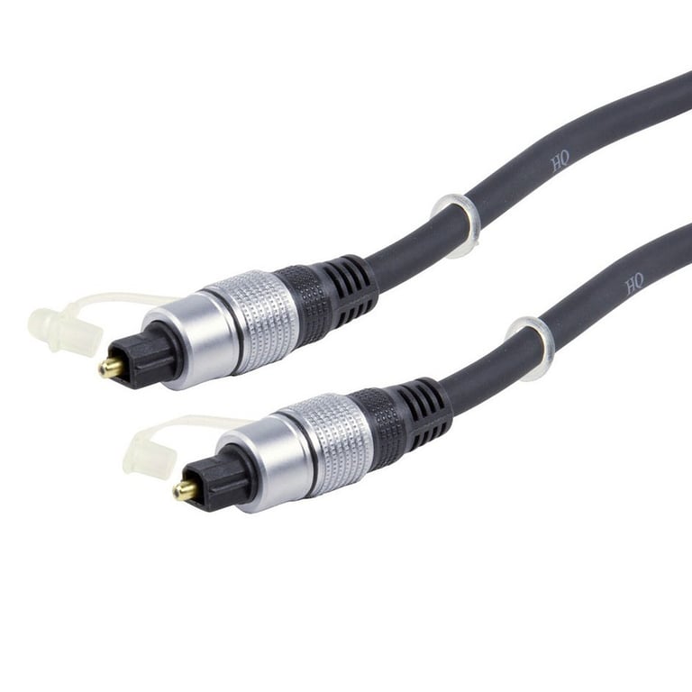 Cordon audio numérique optique Toslink haute qualité mâlemâle 5 mètres - vue 3