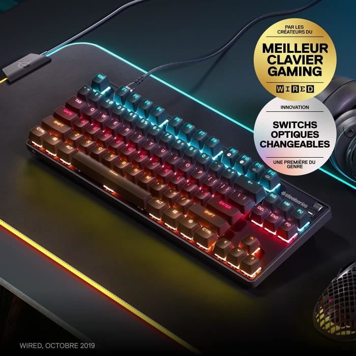 Clavier gamer Apex 9 TKL - vue 3