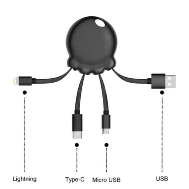 Octopus Booster Negro