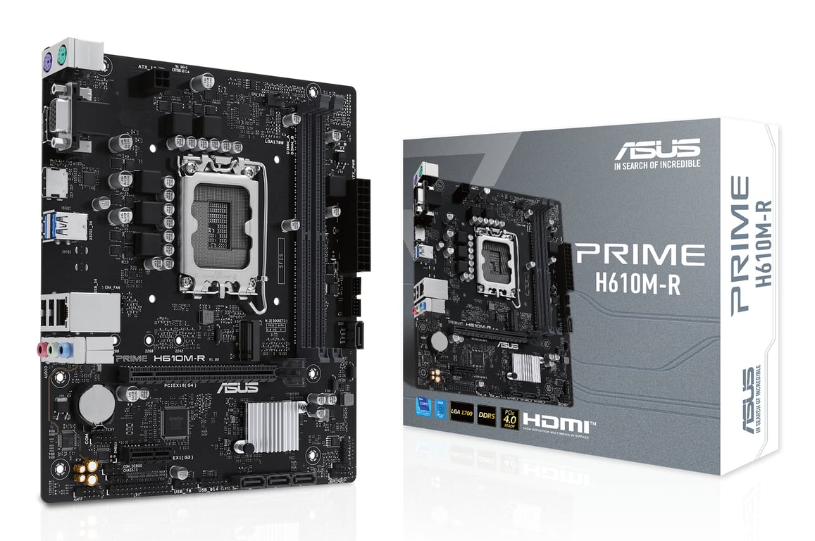 ASUS PRIME H610M R SI Intel H610 LGA 1700 micro ATX Neuf