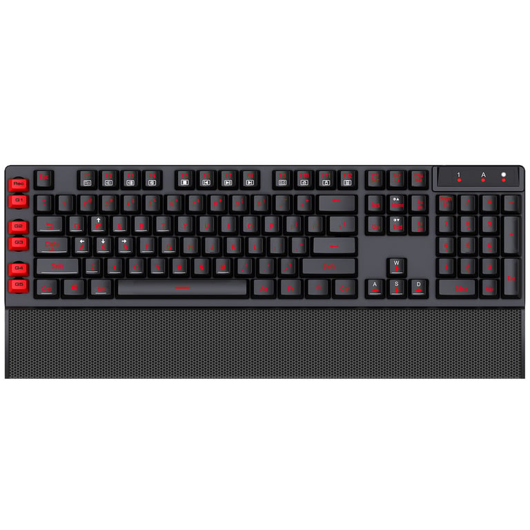 Redragon GRIFFON KM 505 Clavier Gamer 104 touches AZERTY avec rétroéclairage 7 Couleurs USB Neuf - vue 1