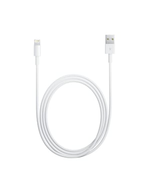 Akashi ALTCABLEIP5 câble de téléphone portable Blanc 1 m USB A Lightning