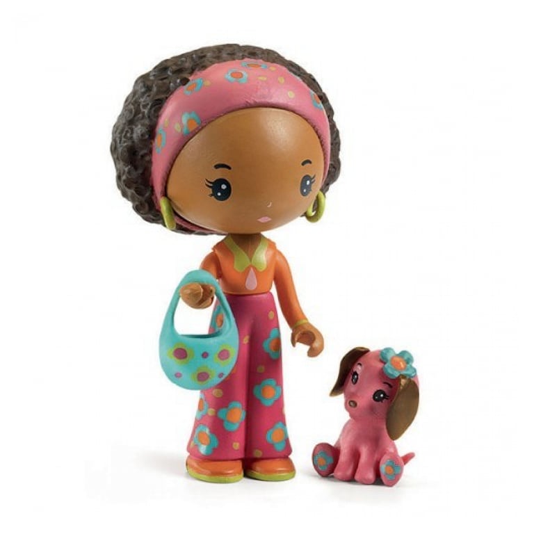 Figurine Tinyly Poppy & Nouky Un Monde de Couleurs et de Poésie Neuf