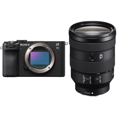 Appareil photo hybride Sony A7C II Noir + FE 24-105mm f/4 G OSS + Ebook ''20 astuces pour des images qui claquent''