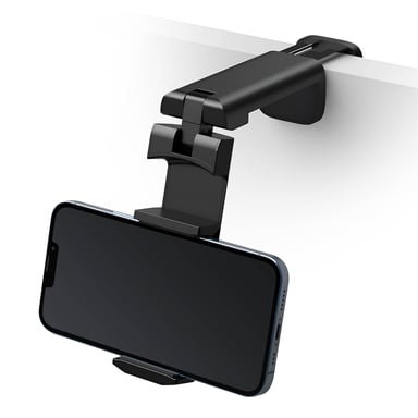 Akashi Soporte Viaje Teléfono Avión Maleta Oficina Negro