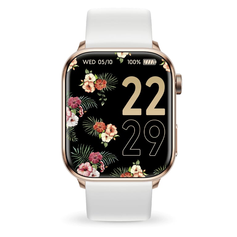 Ice-Watch Ice Smart Two 4,98 cm (1.96 ) AMOLED 36 mm Numérique 410 x 502 pixels Écran tactile Or rose - Neuf