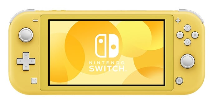 Switch Lite 32 GB - Consola de juegos portátil con pantalla táctil Wifi de 14 cm (5,5''), Amarillo