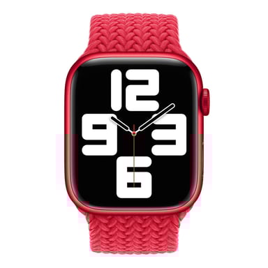 Bracelet Solo tressé pour Apple Watch | 38/40/41/42 mm - Taille 5 - (Product) Red