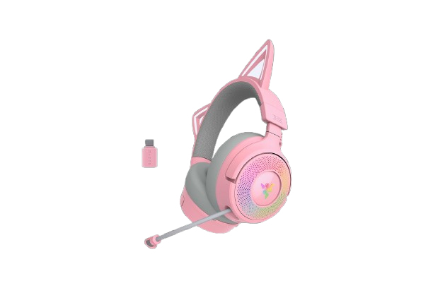 Kraken Kitty V3 Pro - Casque Gaming Razer, Rose - Neuf