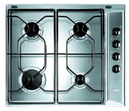 Indesit PAA 642 IX/I WE1 Piano cottura a gas da incasso 4 fuochi Acciaio inossidabile
