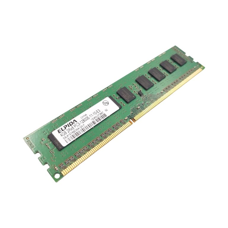 Elpida 4Go Ram Ddr3 Ebj41Ef8Bdwa-Gn-F Dimm Pc3-12800U - Très Bon État
