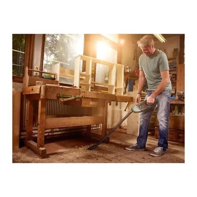 Bosch EasyVac 12 Aspiradora escoba 2 en 1 Secar Sin bolsa Negro, Verde 2,5 Ah