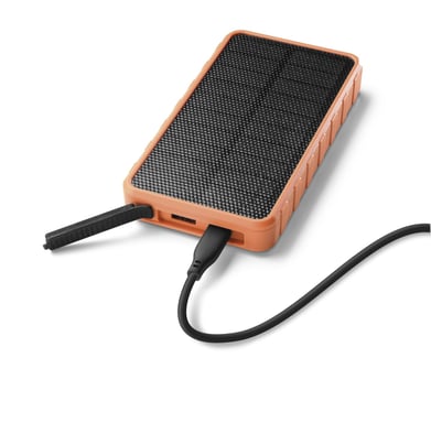 Cellularline Power bank SOLAR 10000 Chargeur Portable 10000mAh avec panneau solaire