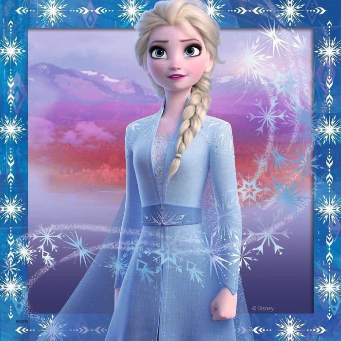 Puzzles Disney La Reine des Neiges 2 - Ensemble de 3 puzzles 3x49 pièces pour enfants - Neuf