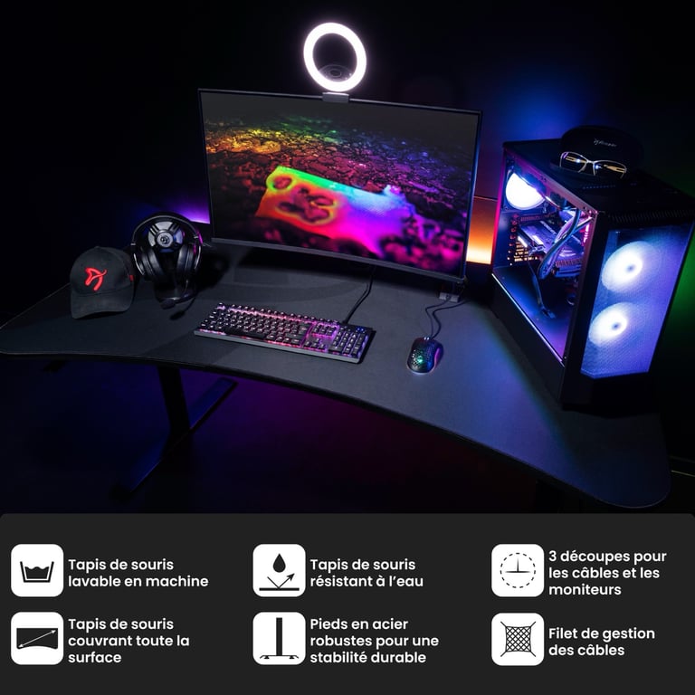 Arena Gaming Desk BUREAU GAMING Neuf - vue 4