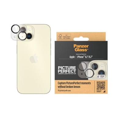 PanzerGlass ® PicturePerfect Camera Lens Protector iPhone 15 | 15 Plus Protector de pantalla Apple 1 pieza(s)