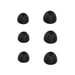 Almohadillas para auriculares internos Samsung Galaxy Buds 2 3,8 mm 3 pares Black