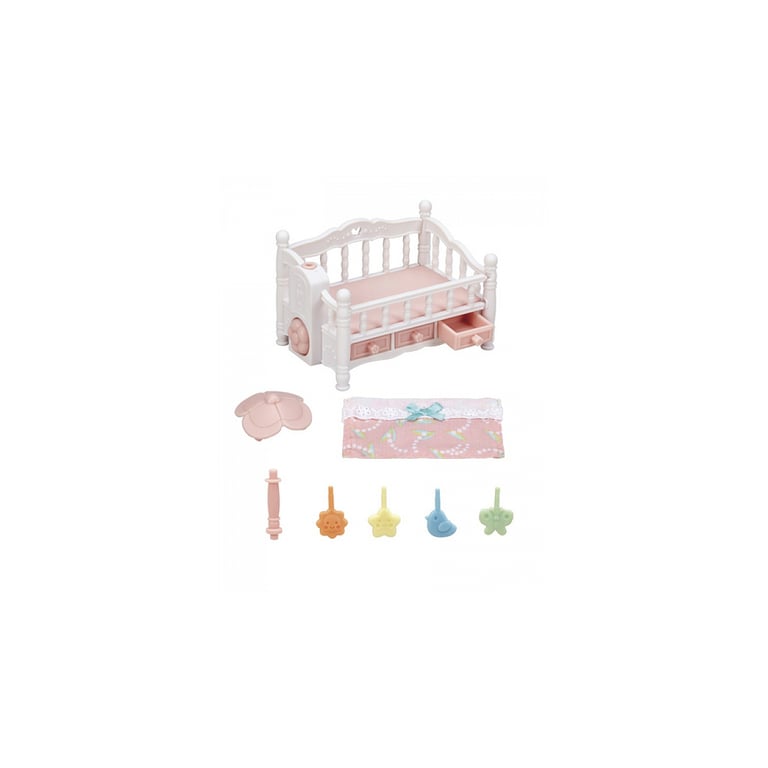 Sylvanian Families 5534 : Le lit de bébé et mobile Epoch d'enfance - vue 4